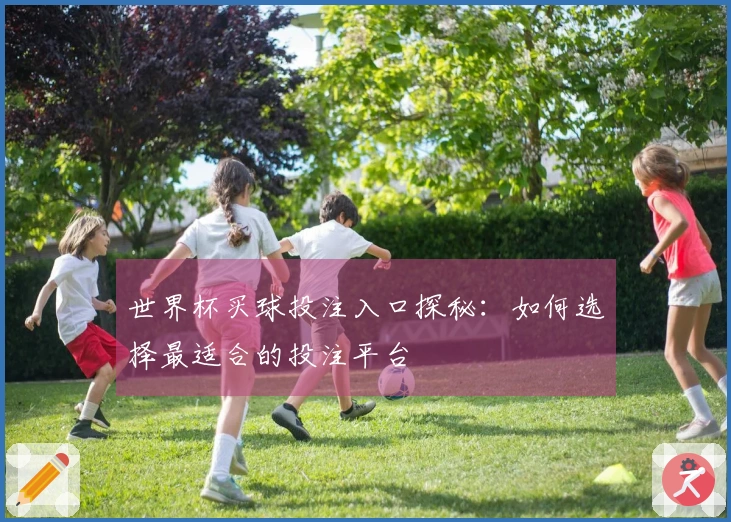 世界杯买球投注入口探秘：如何选择最适合的投注平台